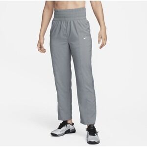 NWT Nike Training Pants Womens XS Gray High Rise Elastic Waist Workout Track